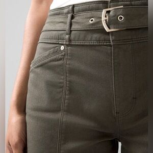 WHBM Size 4 Extra High-rise Wide Leg Trouser Pants